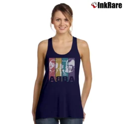 Women’s abba band retro for music lovers Tank Top in navy | Lightweight, Movement-Friendly