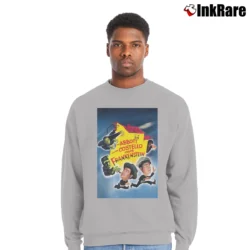 Men’s Abbott and Costello Meet Frankenstein Crewneck Sweatshirt in sport grey | Cozy Fabric, Clean Style