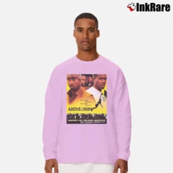 Men’s Above The Rim 1994 Movie Long-Sleeve Shirt in light pink | Sleek, Lightweight, Year-Round Wear