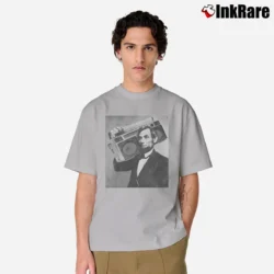 Men’s Abraham Lincoln Boombox Lost Gods Classic T-Shirt in sport grey | Soft, Breathable Everyday Wear