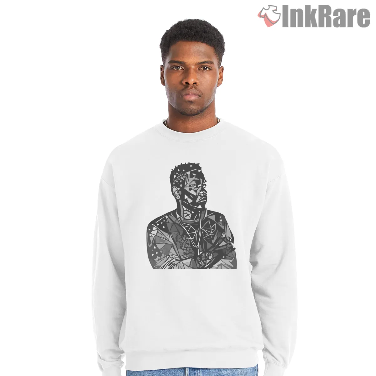 Abstract Geometric Kendrick Lamar Fragmented Portrait Shirt Abstract Geometric Kendrick Lamar Fragmented Portrait Shirt on graphic shirt for men graphic tee