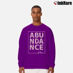 Men’s Abundance Heather Grey Graphic Long-Sleeve Shirt in purple | Sleek, Lightweight, Year-Round Wear