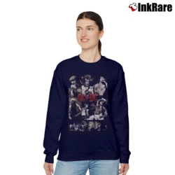 Women’s ACDC Cover Relaxed Sweatshirt in navy | Soft, Laid-Back Vibe