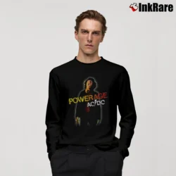 Men’s Acdc Powerage Long-Sleeve Shirt in black | Sleek, Lightweight, Year-Round Wear