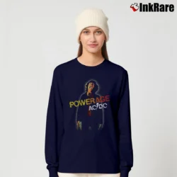 Women’s Acdc Powerage Long-Sleeve Top in navy | Sleek, Versatile, All-Season