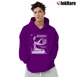 Men’s Acid Bath Scream Of The Butterfly Pullover Hoodie in purple | Cozy, Durable, Modern Fit