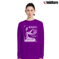 Women’s Acid Bath Scream Of The Butterfly Long-Sleeve Top in purple | Sleek, Versatile, All-Season