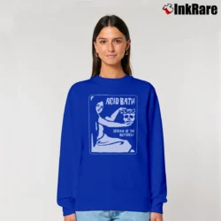 Women’s Acid Bath Scream Of The Butterfly Relaxed Sweatshirt in royal blue | Soft, Laid-Back Vibe