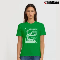 Women’s Acid Bath Scream Of The Butterfly Signature T-Shirt in irish green | Soft, Flattering Fit