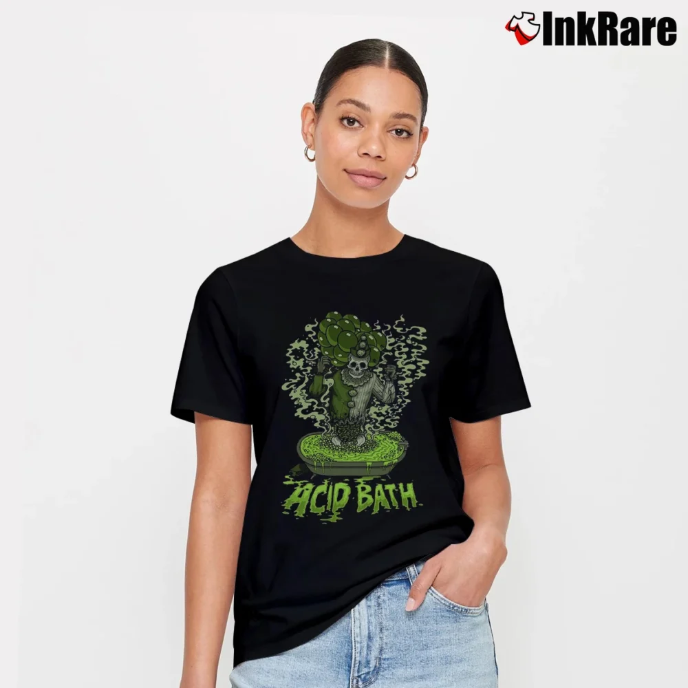 Women’s Acid Bath Sludge Metal Signature T-Shirt in black | Soft, Flattering Fit