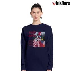 Women’s Acid Bath When The Kite String Pops Long-Sleeve Top in navy | Sleek, Versatile, All-Season