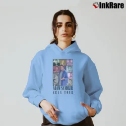 Women’s Adam Sandler Eras Tour Cozy Hoodie in light blue | Warm, Structured, Stylish