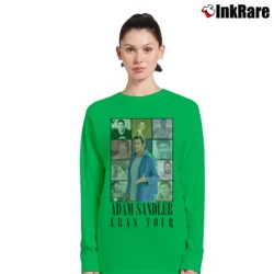 Women’s Adam Sandler Eras Tour Long-Sleeve Top in irish green | Sleek, Versatile, All-Season