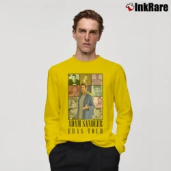 Men’s Adam Sandler Eras Tour Long-Sleeve Shirt in yellow | Sleek, Lightweight, Year-Round Wear