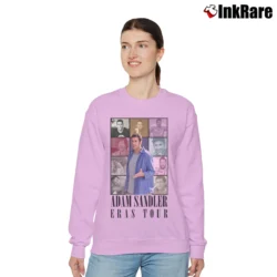 Women’s Adam Sandler Eras Tour Relaxed Sweatshirt in light pink | Soft, Laid-Back Vibe