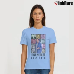 Women’s Adam Sandler Eras Tour Signature T-Shirt in light blue | Soft, Flattering Fit