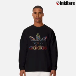 Men’s Adidas Avengers Marvel Long-Sleeve Shirt in black | Sleek, Lightweight, Year-Round Wear