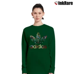 Women’s Adidas Avengers Marvel Long-Sleeve Top in forest green | Sleek, Versatile, All-Season