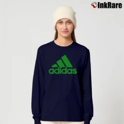 Women’s Adidas Logo Graphic Long-Sleeve Top in navy | Sleek, Versatile, All-Season