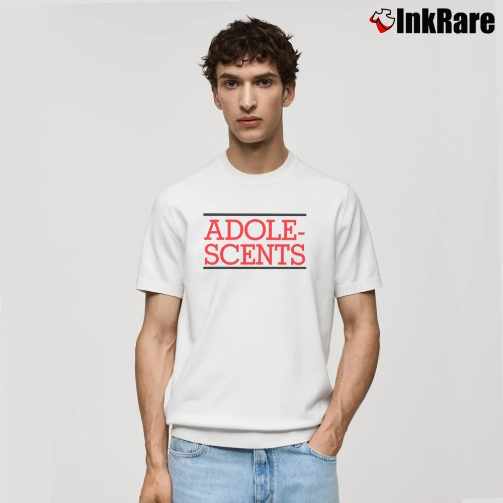 Men’s Adolescents Album 1 Blue Punk Classic T-Shirt in white | Soft, Breathable Everyday Wear