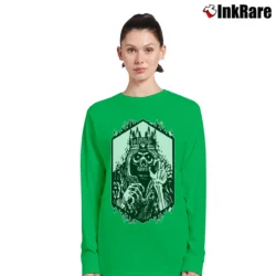 Women’s Advanced Dungeons And Dragons Lich Graphic Long-Sleeve Top in irish green | Sleek, Versatile, All-Season