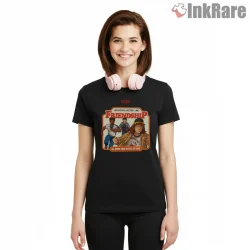 Adventure Mystery And Friendship Hawkins Heroes Shirt on black short sleeve shirt for women graphic tee