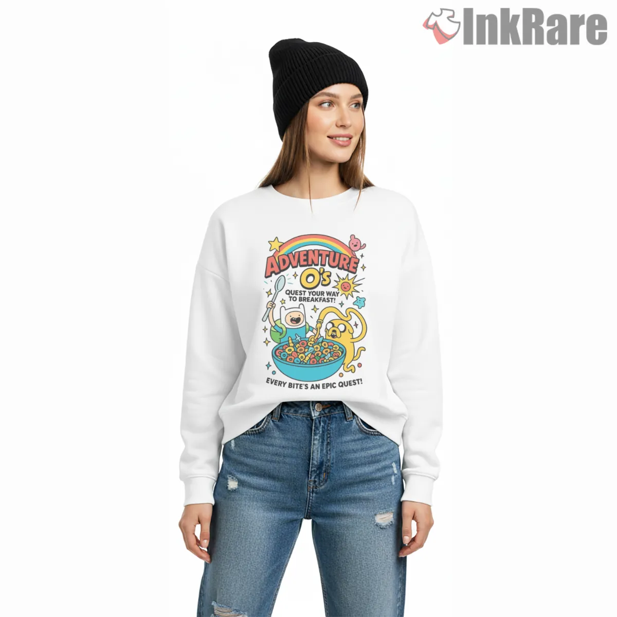 Adventure Time Cereal Box Parody Breakfast Cartoon Shirt Adventure Time Cereal Box Parody Breakfast Cartoon Shirt on graphic shirt for women graphic tee
