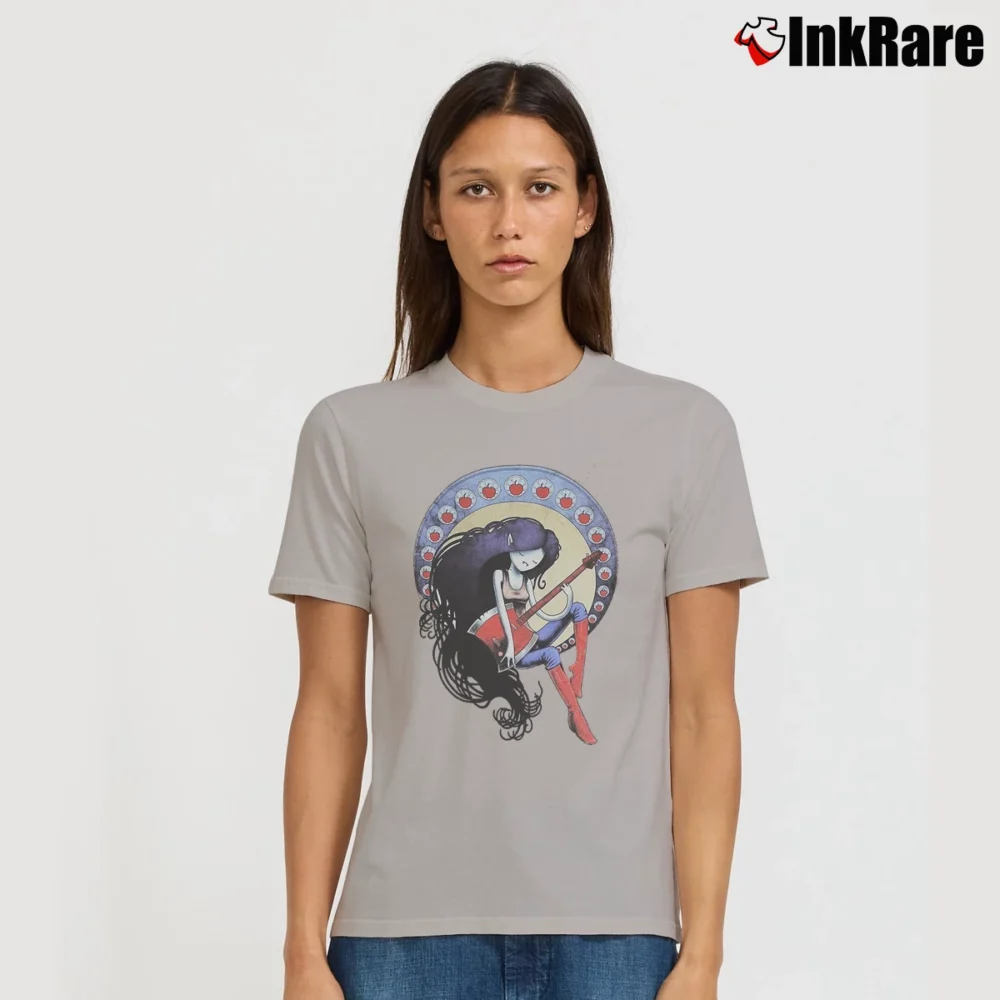 Women’s Adventure Time Marceline Guitar T-Shirt in sport grey | Soft, Flattering Fit