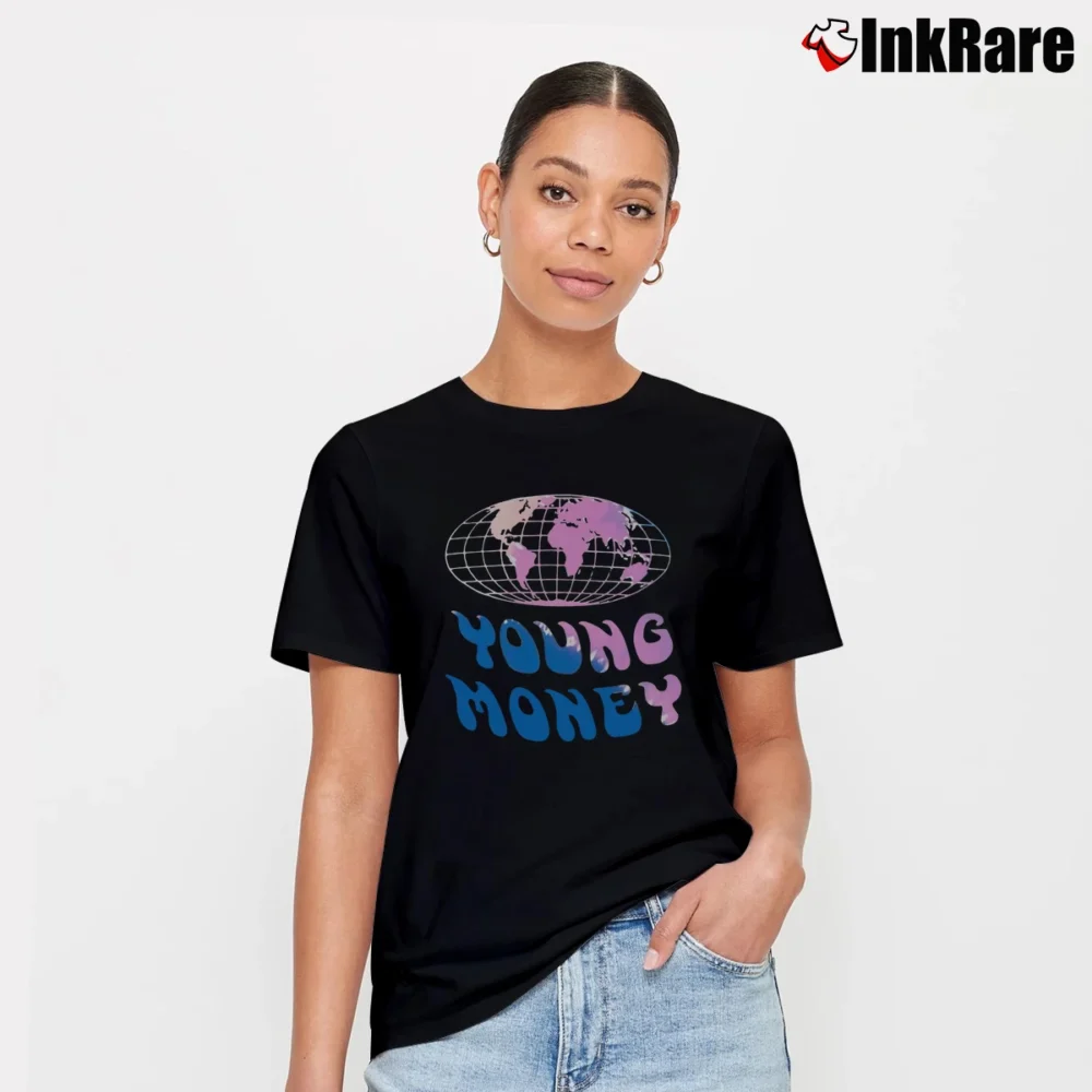 Women’s Ae X Young Money Signature T-Shirt in black | Soft, Flattering Fit