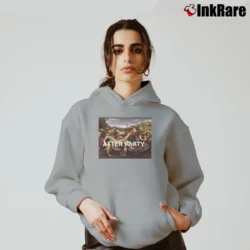 Women’s After Party Funny Statement Cozy Hoodie in sport grey | Warm, Structured, Stylish
