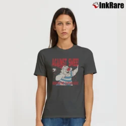 Women’s Against Me Parody Graphic Signature T-Shirt in charcoal | Soft, Flattering Fit