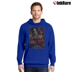 Men’s Agust D BTS Pullover Hoodie in royal blue | Cozy, Durable, Modern Fit