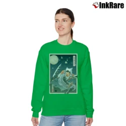 Women’s Ahsoka Star Wars Relaxed Sweatshirt in irish green | Soft, Laid-Back Vibe