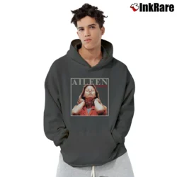 Men’s Aileen Wuornos True Crime Pullover Hoodie in charcoal | Cozy, Durable, Modern Fit