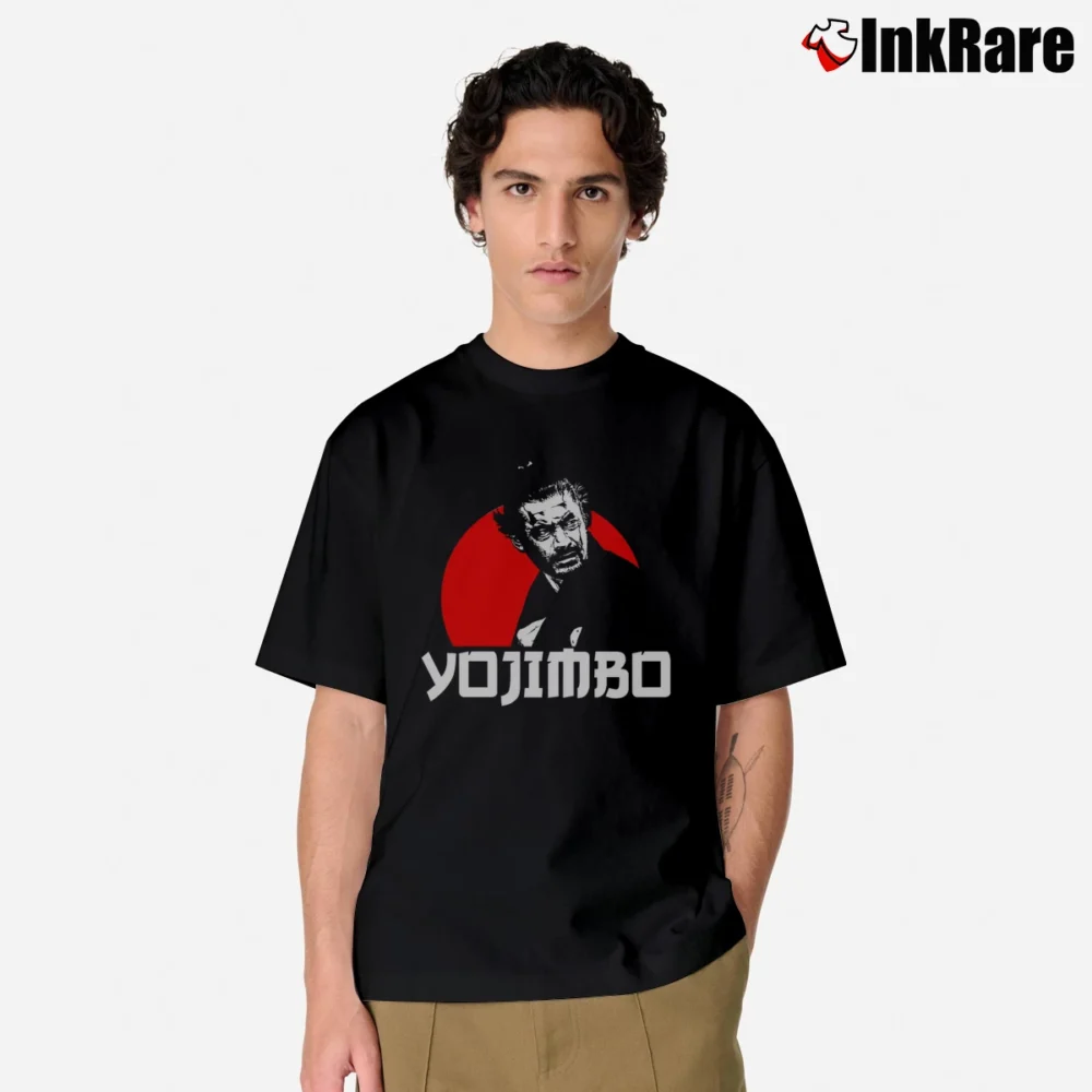 Men’s Akira Kurosawa Yojimbo Movie Classic T-Shirt in black | Soft, Breathable Everyday Wear