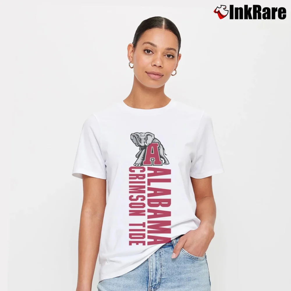 Women’s Alabama Crimson Tide Signature T-Shirt in white | Soft, Flattering Fit