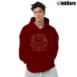 Men’s Alakazam Pokemon Pullover Hoodie in maroon | Cozy, Durable, Modern Fit