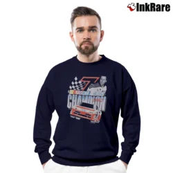Men’s Alan Kulwicki 1992 Nascar Champion Crewneck Sweatshirt in navy | Cozy Fabric, Clean Style