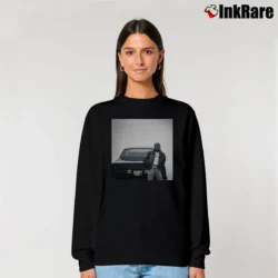 Women’s Album Cover Kendrick Lamar GNX Relaxed Sweatshirt in black | Soft, Laid-Back Vibe