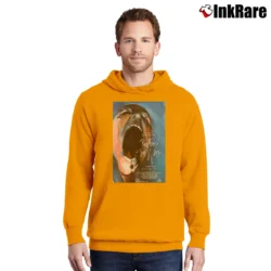 Men’s Album Cover Pink Floyd Band The Wall Pullover Hoodie in orange | Cozy, Durable, Modern Fit