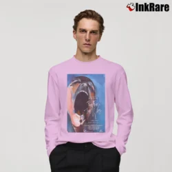 Men’s Album Cover Pink Floyd Band The Wall Long-Sleeve Shirt in light pink | Sleek, Lightweight, Year-Round Wear