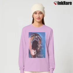 Women’s Album Cover Pink Floyd Band The Wall Long-Sleeve Top in light pink | Sleek, Versatile, All-Season