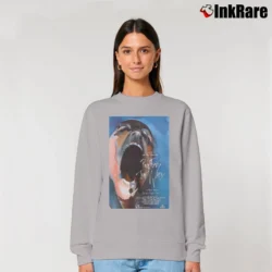 Women’s Album Cover Pink Floyd Band The Wall Relaxed Sweatshirt in sport grey | Soft, Laid-Back Vibe