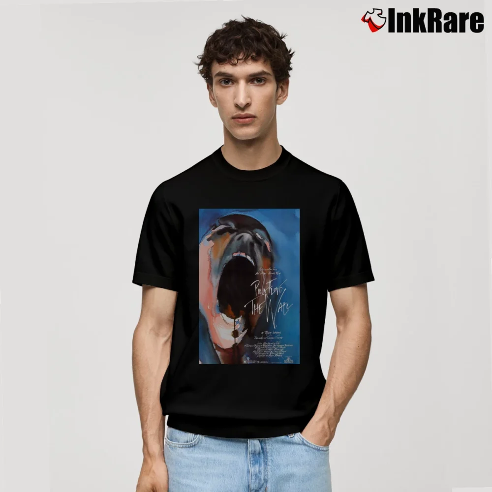 Men’s Album Cover Pink Floyd Band The Wall Classic T-Shirt in black | Soft, Breathable Everyday Wear