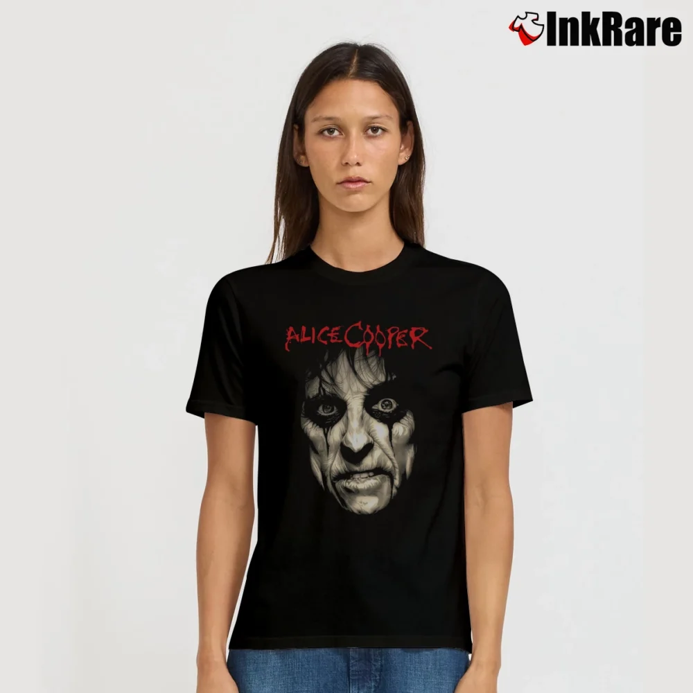 Women’s Alice Cooper Paranormal Album Comfort Fit Signature T-Shirt in black | Soft, Flattering Fit