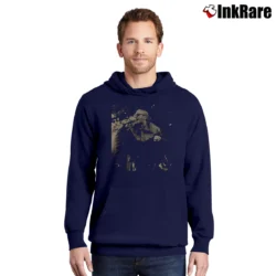 Men’s Alice In Chains Layne Staley Stage Pullover Hoodie in navy | Cozy, Durable, Modern Fit