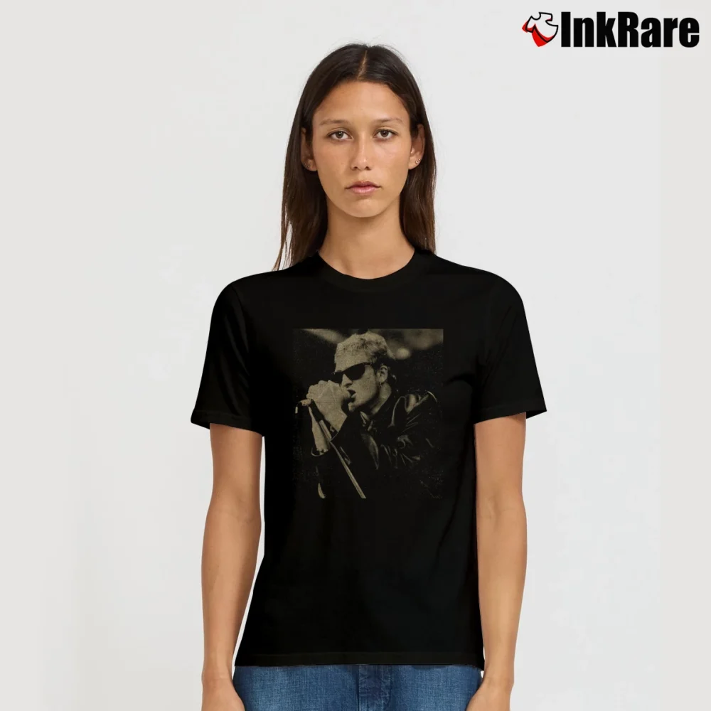 Women’s Alice In Chains Layne Staley Signature T-Shirt in black | Soft, Flattering Fit