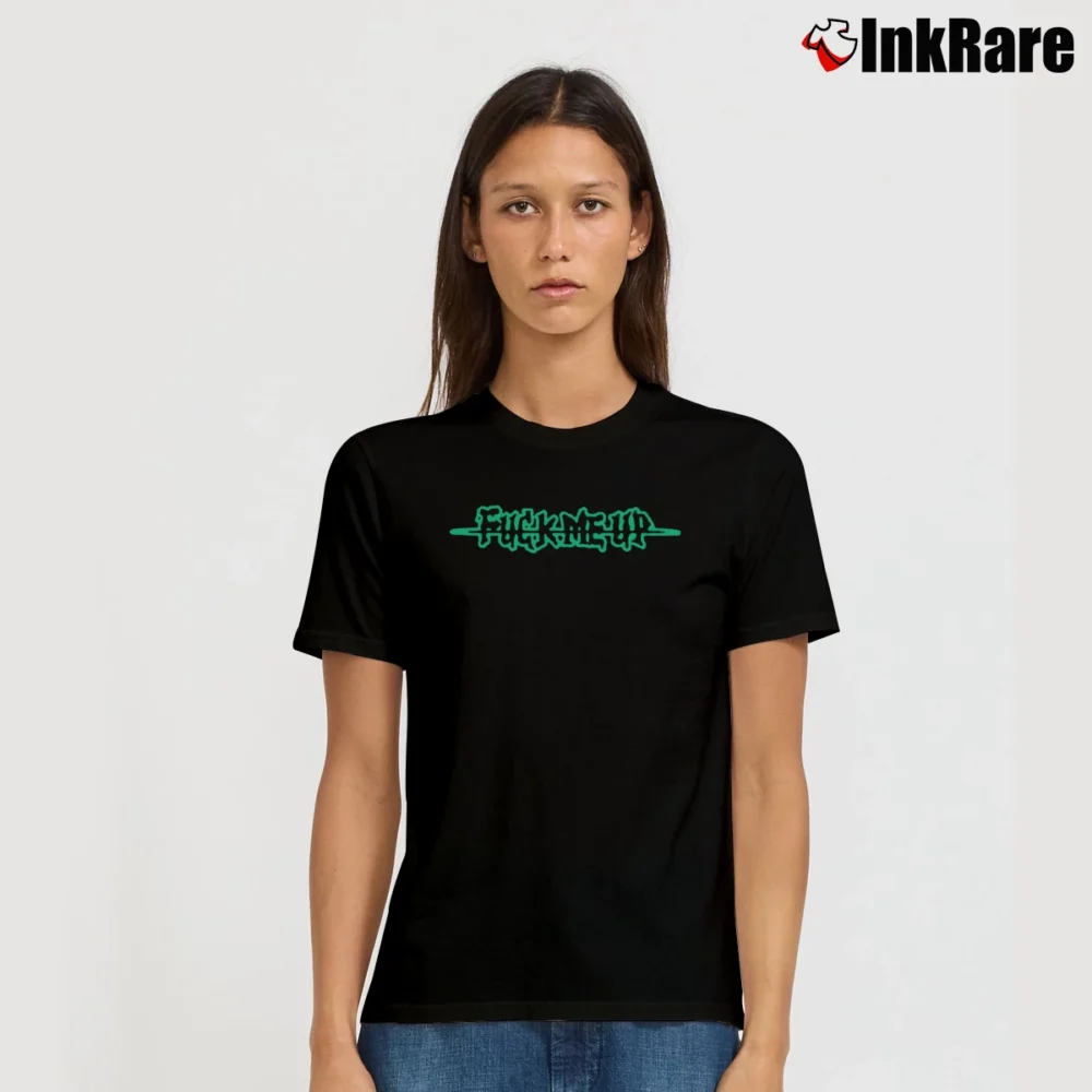 Women’s Alison Wonderland F Me Up Birthday Signature T-Shirt in black | Soft, Flattering Fit