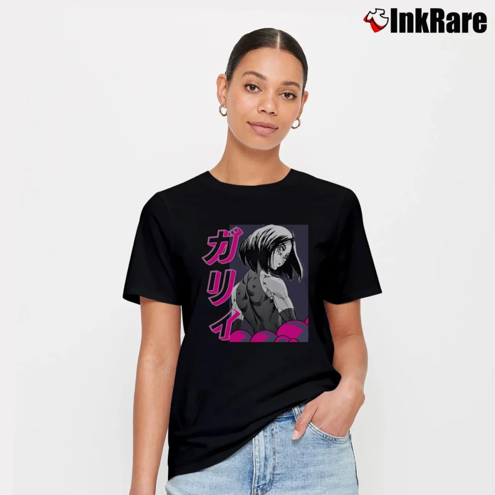 Women’s Alita Battle Angel Anime T-Shirt in black | Soft, Flattering Fit