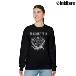 Women’s Alkaline Trio Your Coffin Or Mine Relaxed Sweatshirt in black | Soft, Laid-Back Vibe